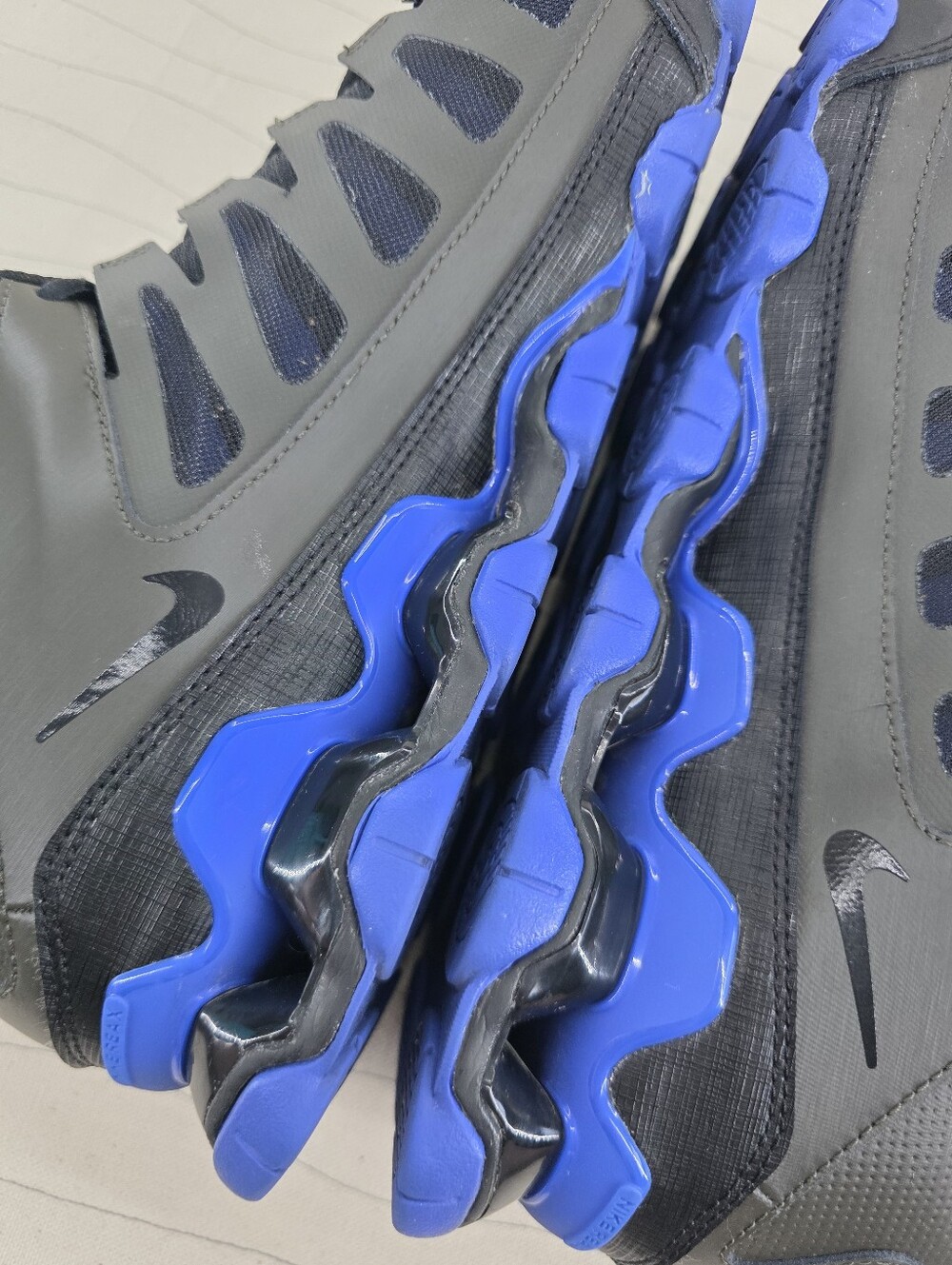 Nike Mens Reax 8 TR Running Black Racer Blue Sneakers Shoes 621716-012 Size 12 - Picture 9 of 15